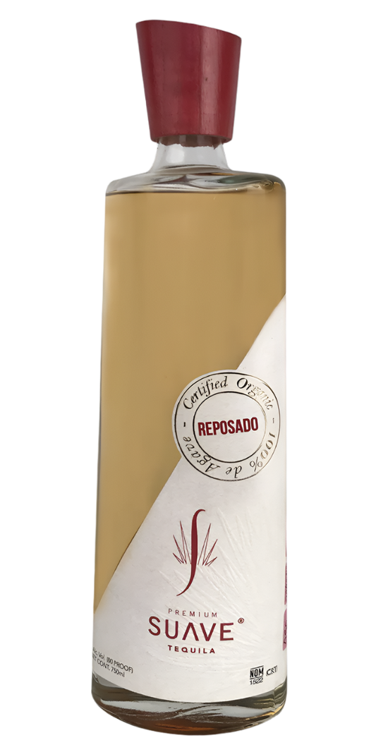 SUAVE TEQUILA ORGANIC REPOSADO 750ML Spirits
