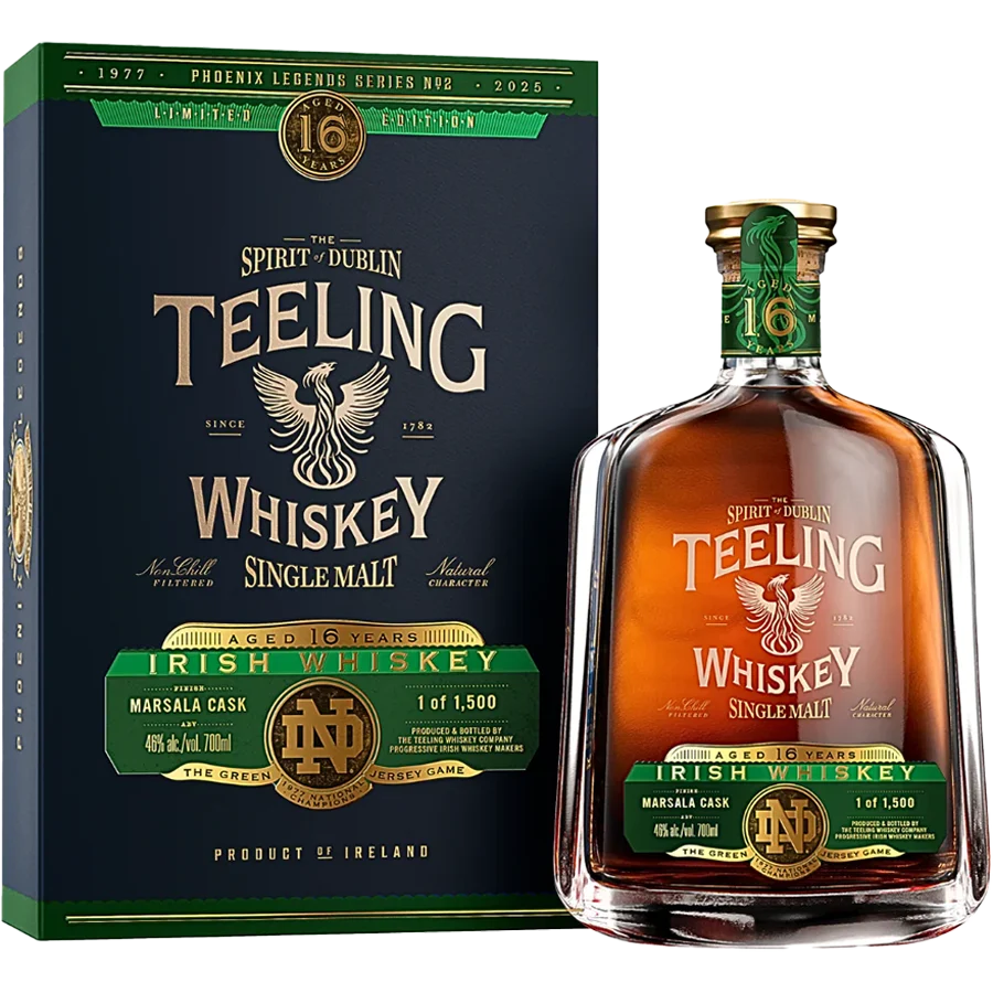 TEELING WHISKEY SINGLE MALT PHOENIX LEGENDS SERIES N92 MARSALA CASK IRISH 16YR 700ML