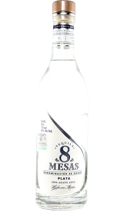 TEQUILA 8 MESAS TEQUILA SILVER 750ML Spirits