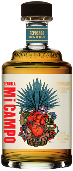MI CAMPO TEQUILA REPOSADO RESTED IN WINE BARRELS 750ML Spirits