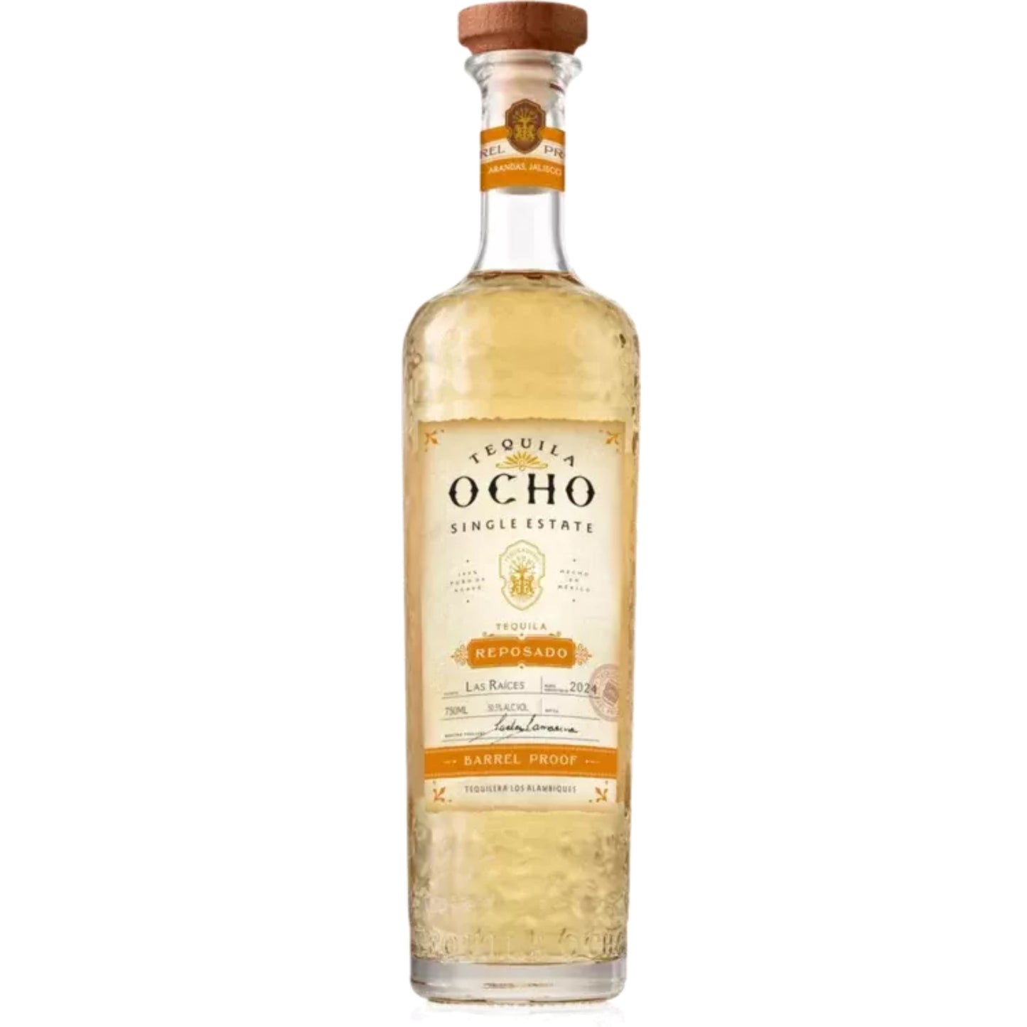 TEQUILA OCHO TEQUILA REPOSADO BARREL PROOF 750ML LIQ