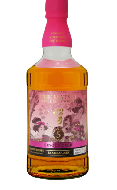 THE MATSUI WHISKY SINGLE SAKURA CASK JAPAN 5YR 700ML LIQ