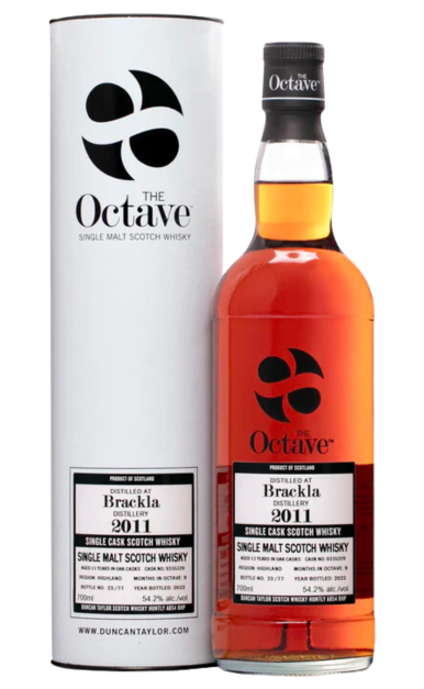 THE OCTAVE BRACKLA DISTILLERY SCOTCH SINGLE MALT SINGLE CASK 11YR 750ML LIQ