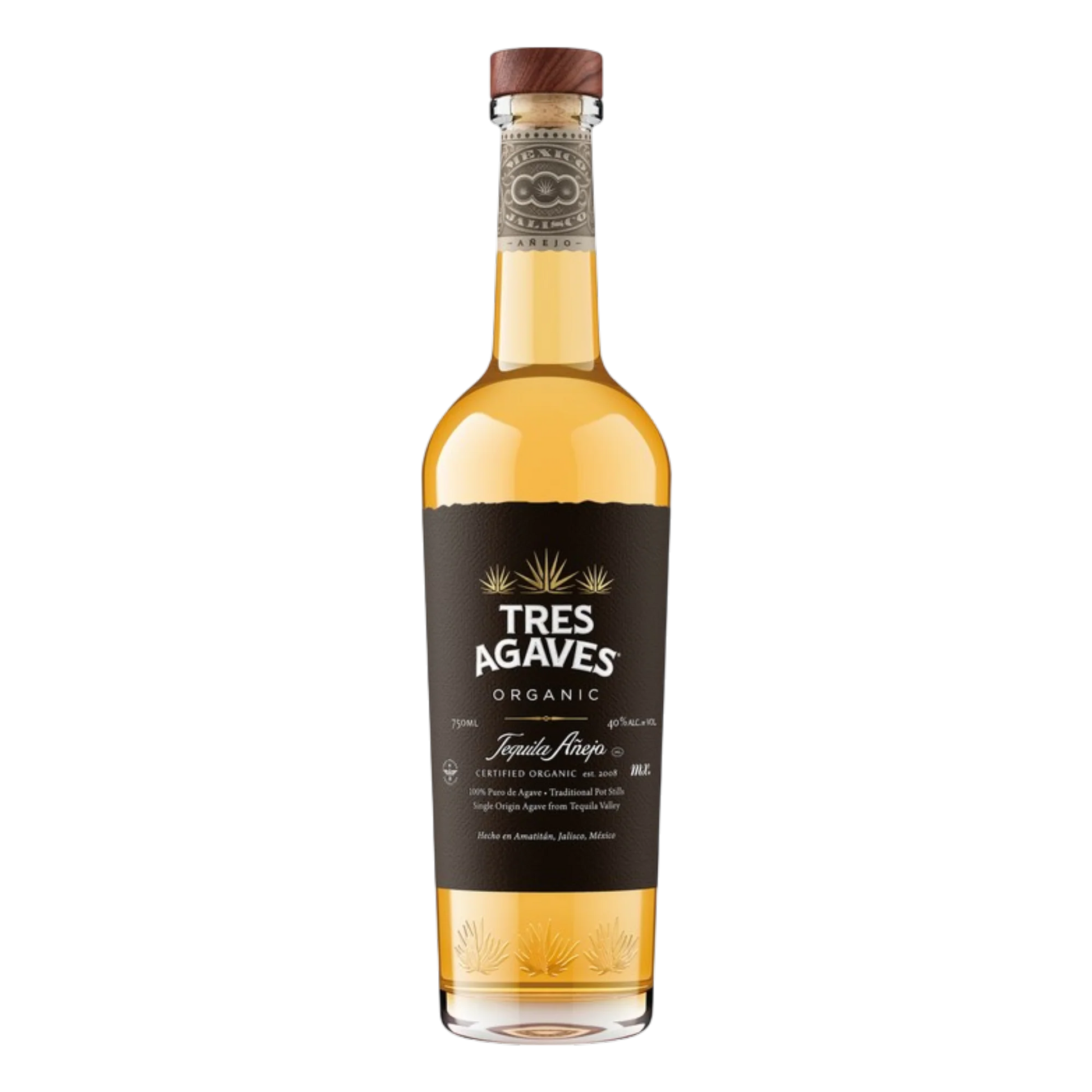 TRES AGAVES TEQUILA ANEJO 750ML liquor