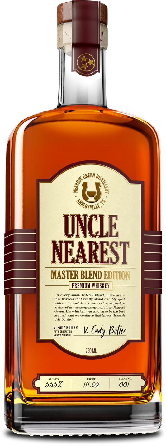 UNCLE NEAREST WHISKEY MASTER BLEND EDITION TENNESSEE 750ML LIQ