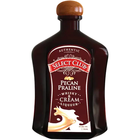 SELECT CLUB LIQUEUR WHISKEY & CREAM PECAN PRALINE 750ML