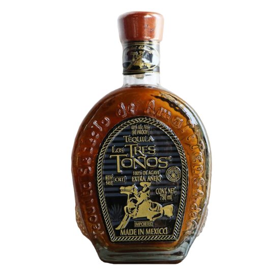 LOS TRES TONOS TEQUILA EXTRA ANEJO 750 ML Spirits