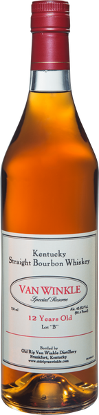 Old Rip Pappy Van Winkle 12-Year Special Reserve Kentucky Bourbon