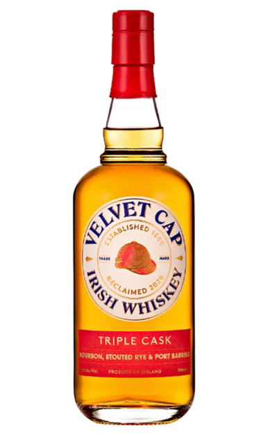 VELVET CAP WHISKEY TRIPLE CASK IRISH 750ML LIQ
