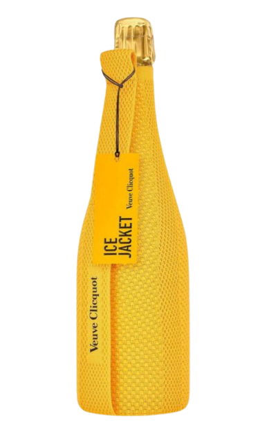 VEUVE CLICQUOT CHAMPAGNE BRUT YELLOW LABEL W/ICE JACKET FRANCE 750ML WINE