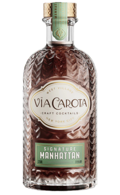 VIA CAROTA CRAFT COCKTAILS SIGNATURE MANHATTAN NEW YORK 375ML LIQ