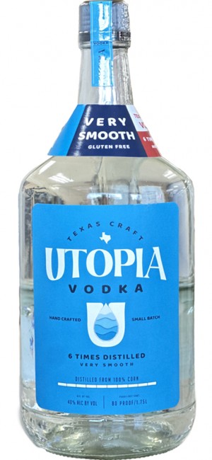 UTOPIA VODKA SMALL BATCH TEXAS 1.75LI LIQ