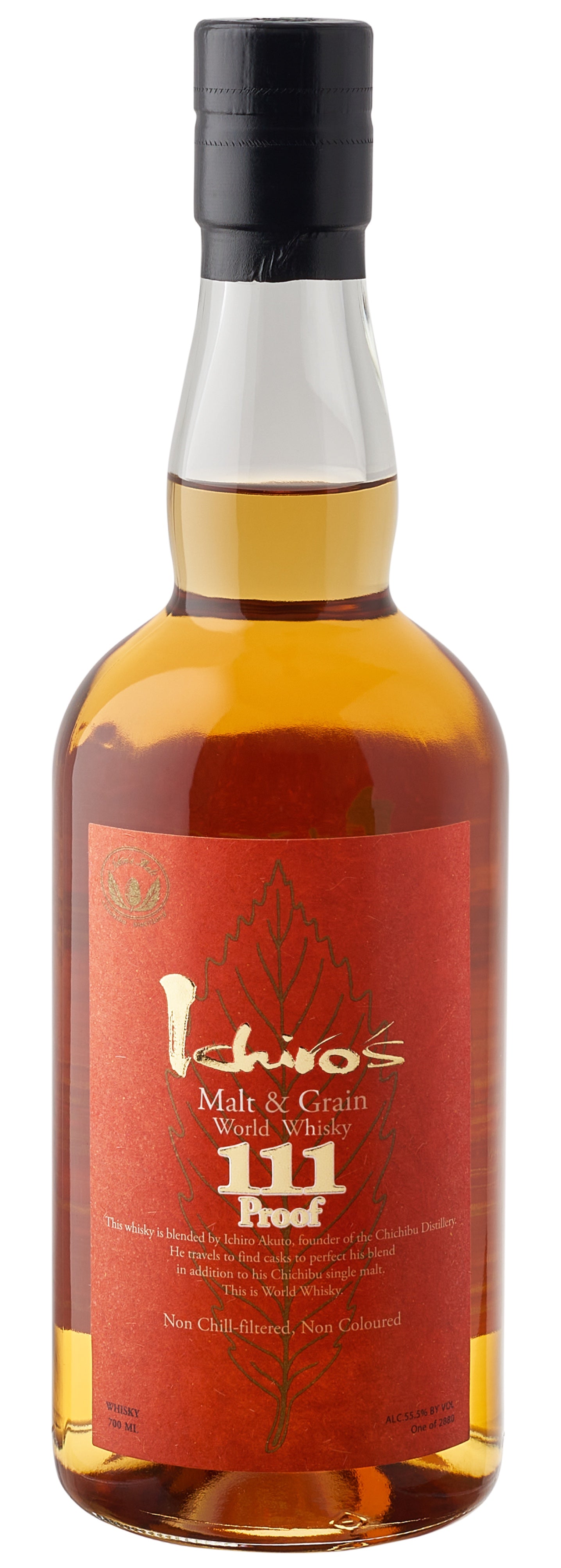 CHICHIBU ICHIROS WHISKY BLENDED MALT & GRAIN JAPAN 111PF 700ML LIQ