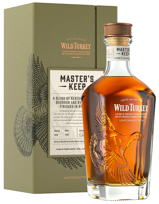 WILD TURKEY MASTERS KEEP UNFORGOTTEN BOURBON FINISHED IN RYE CASKS KENTUCKY 750ML LIQ