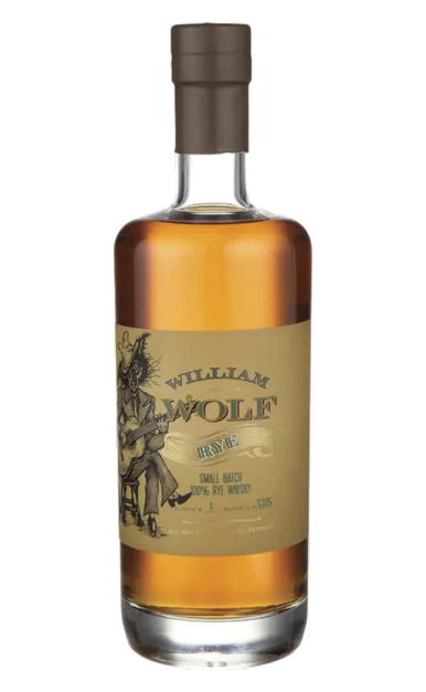 Billy Rye Whiskey William Wolf Rye Whiskey - Remedy Liquor