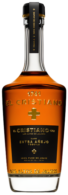 EL CRISTIANO TEQUILA EXTRA ANEJO 750ML Spirits