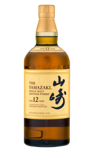 THE YAMAZAKI WHISKY SINGLE MALT JAPANESE 12YR 750ML