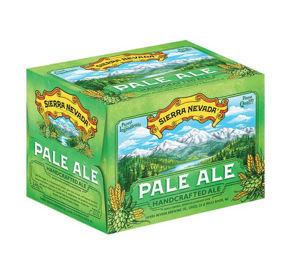 SIERRA NEVADA PALE ALE HANDCRAFTED 6X12OZ CANS