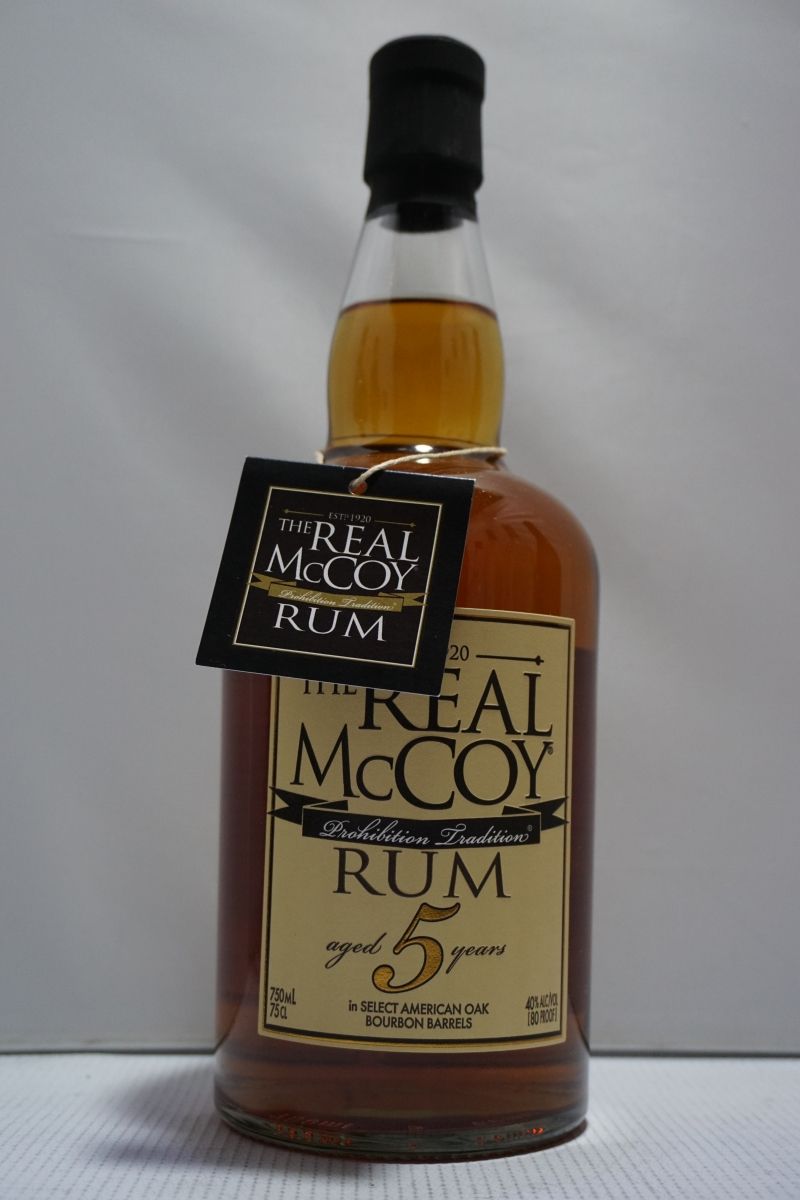 THE REAL MCCOY RUM BOURBON BARREL BARBADOS 5YR 750ML - Remedy Liquor