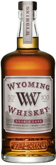 WYOMING BOURBON DOUBLE CASK FINISHED IN SHERRY CASK WYOMING 750ML Spirits