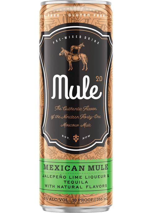 MULE 2.0 MEXICAN MULE COCKTAIL 4X12OZ CAN