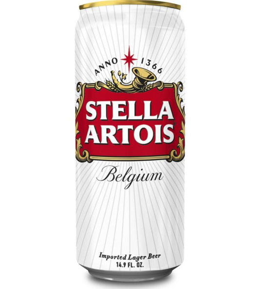 STELLA ARTOIS LAGER BEER 6X12OZ CANS
