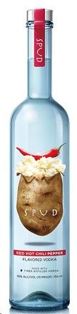SPUD VODKA RED HOT CHILLI PEPPER POLAND 750ML Spirits