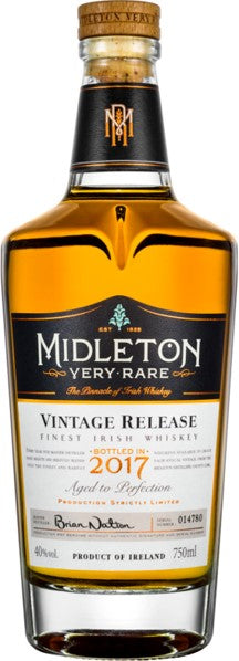 MIDLETON WHISKEY VERY RARE 2022 VINTAGE RELEASE IRISH 750ML - Remedy Liquor