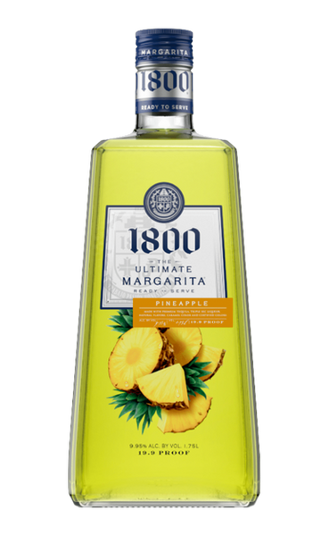 1800 ULTIMATE PINEAPPLE MARGARITA RTD 1.75LI - Remedy Liquor 1800 ULTIMATE PINEAPPLE MARGARITA RTD 1.75LI - Remedy Liquor