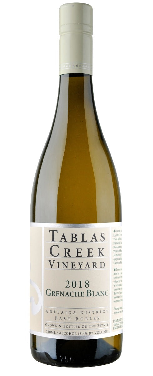 TABLAS CREEK GRENACHE BLANC PASO ROBLES 2022 Wine