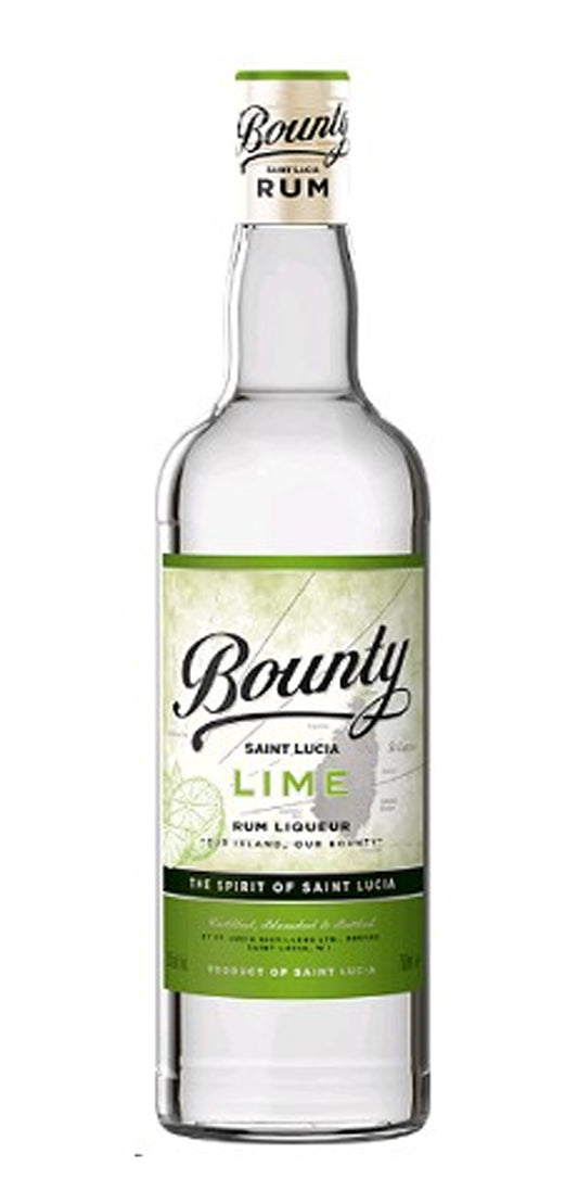BOUNTY RUM LIQUEUR LIME SAINT LUCIA 750ML Spirits