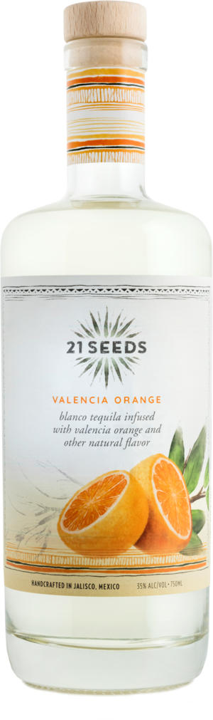21 SEEDS TEQUILA VALENCIA ORANGE 750ML Spirits