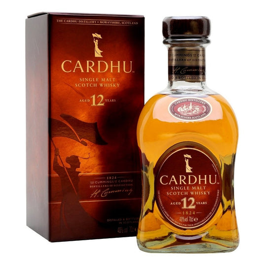 CARDHU SCOTCH SINGLE MALT 12YR 750ML Spirits