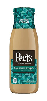PEETS ICE COFFEE AND CREAM 13.7OZ BOT