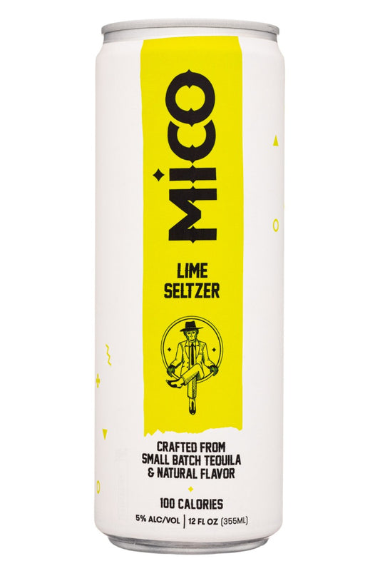 MICO SELTZER TEQUILA LIME 4X12OZ CANS