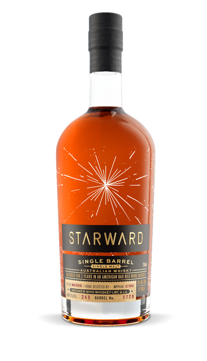STARWARD WHISKY SINGLE MALT WOMEN WHO WHISKEY SINGLE BARREL SELECTED AUSTRALIA 112PF 750ML Spirits