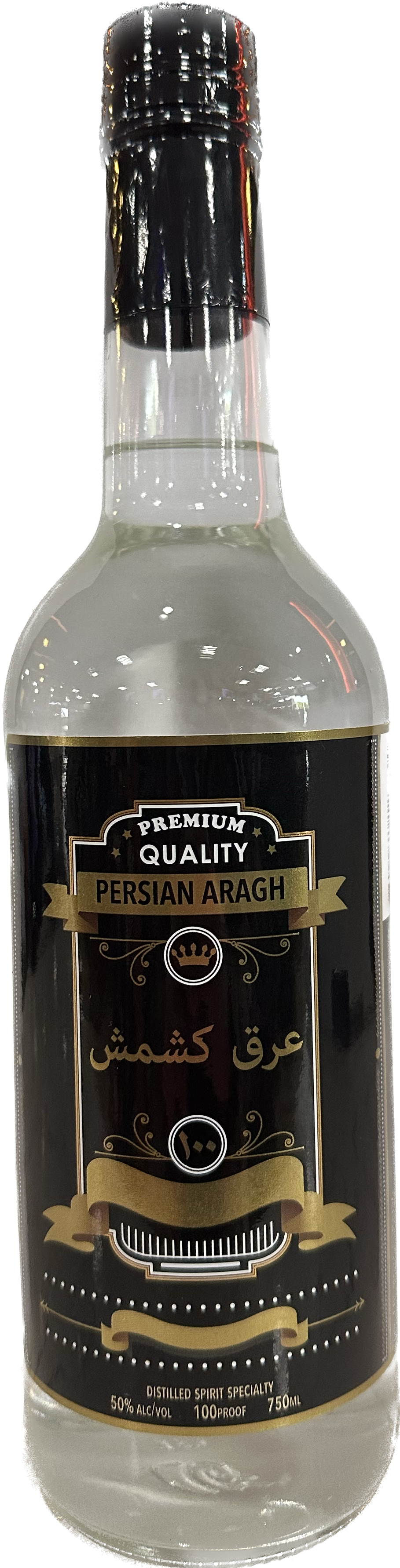 PERSIAN ARAGH RAISEN VODKA CALIFORNIA 100PF 750ML