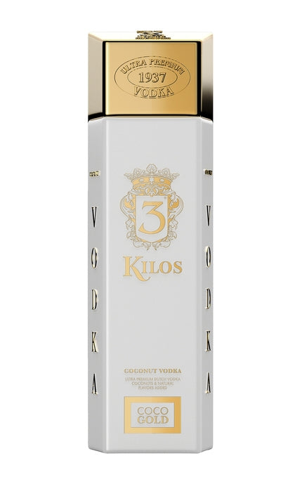 3 KILOS VODKA COCONUT FLAVOR HOLLAND 750ML Spirits