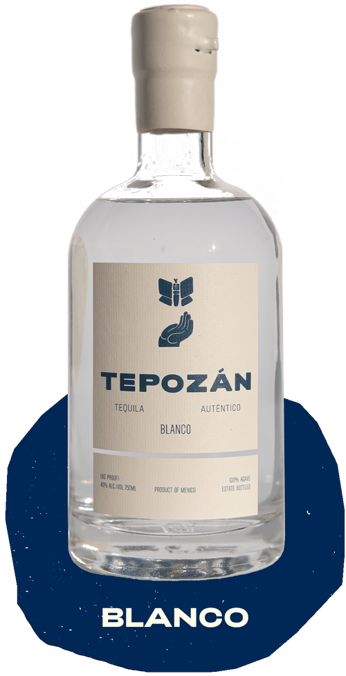 TEPOZAN TEQUILA BLANCO 750ML