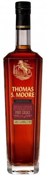 THOMAS S MOORE BOURBON FINISHED IN PORT CASKS EXTENDED CASK FINISH KENTUCKY 750ML