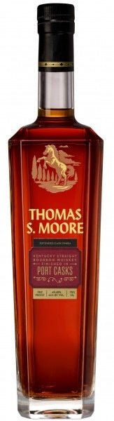 THOMAS S MOORE BOURBON FINISHED IN PORT CASKS EXTENDED CASK FINISH KENTUCKY 750ML Spirits