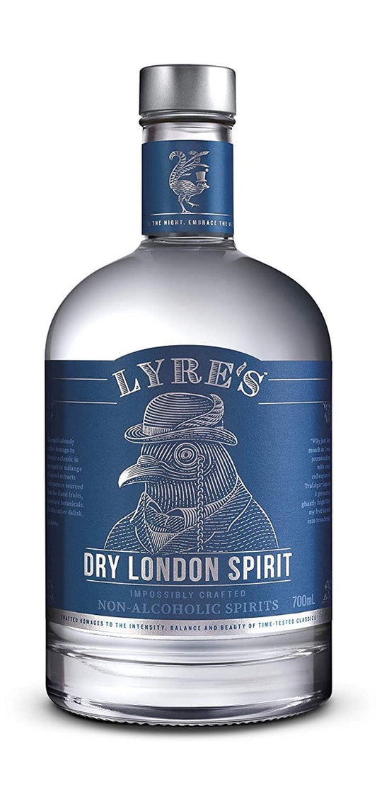 LYRES DRY LONDON SPIRIT NON ALCOHOLIC AUSTRALIA 700ML Spirits