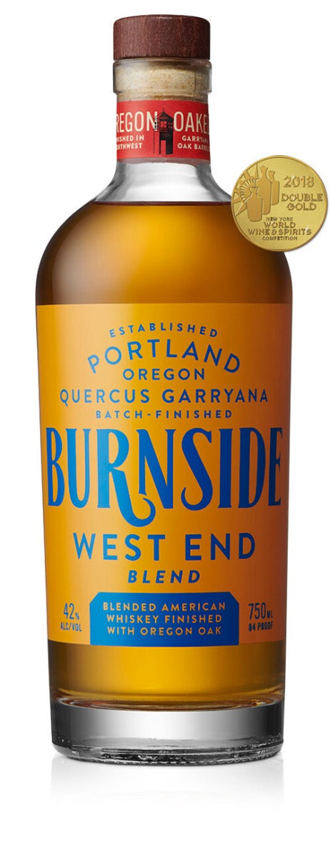BURNSIDE WEST END WHISKEY GARRYANA FINISHED OREGON 750ML Spirits