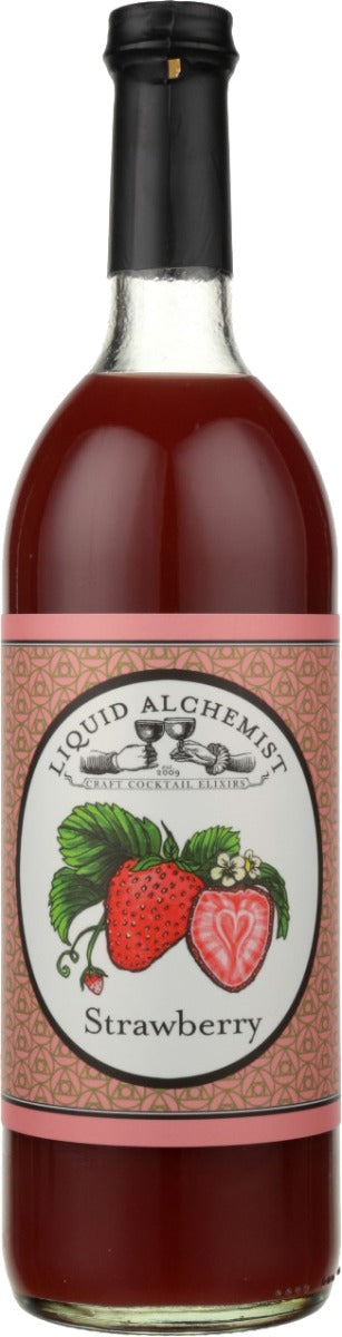 LIQUID ALCHEMIST COCKTAIL ELIXIR STRAWBERRY NON ALCOHOLIC 750ML Spirits
