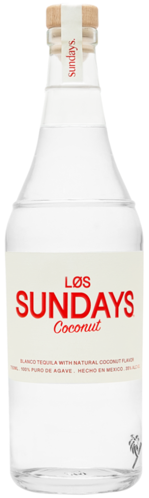 LOS SUNDAYS TEQUILA BLANCO COCONUT FLAVOR 750ML Spirits