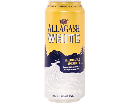 ALLAGASH WHITE BELGIAN STYLE WHEAT BEER 6X12OZ BOT