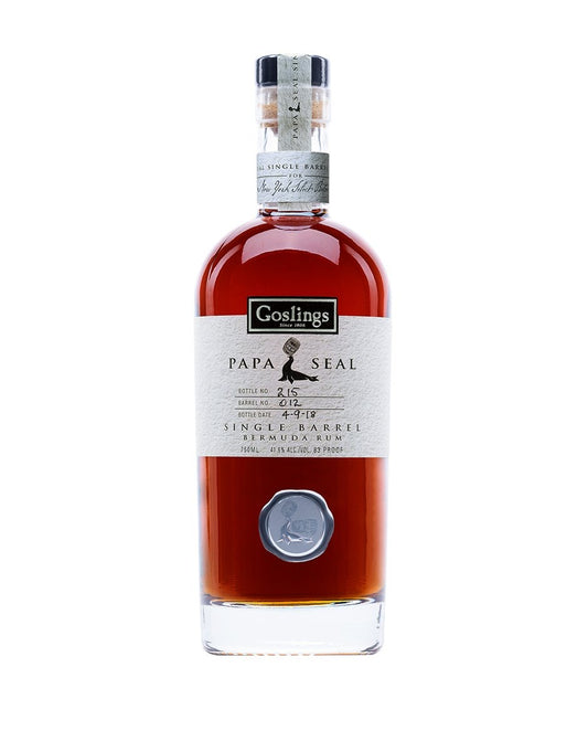 GOSLINGS RUM PAPA SEAL SINGLE BARREL BERMUDA 750ML Spirits