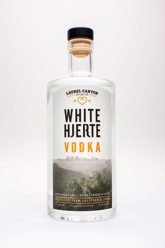 WHITE HJERTE VODKA CALIFORNIA 750ML Spirits