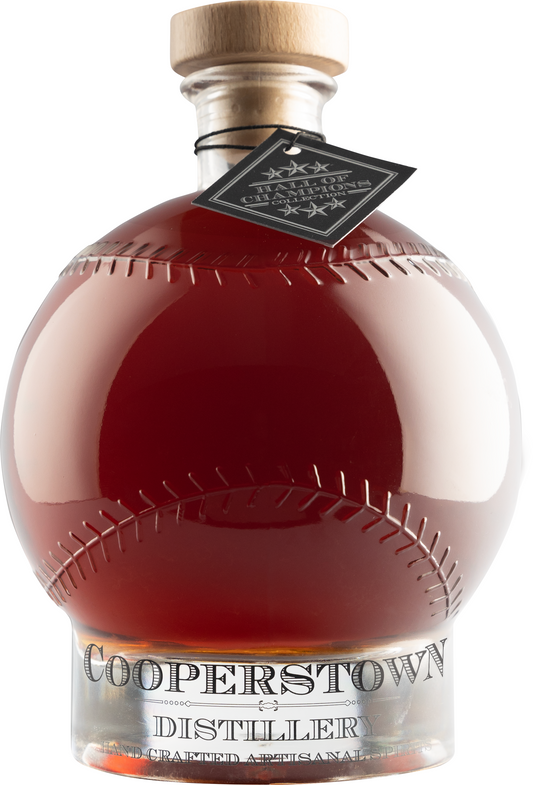 COOPERSTOWN WHISKEY BASKETBALL BOTTLE NEW YORK 750ML LIQ