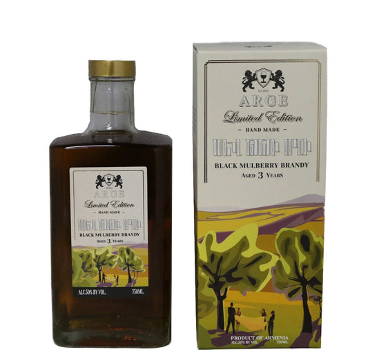 ARGE BRANDY MULBERRY ARMENIA 3YR 750ML Spirits
